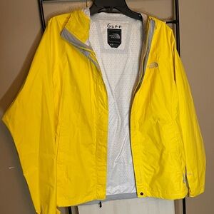 Woman size large the north face rain jacket